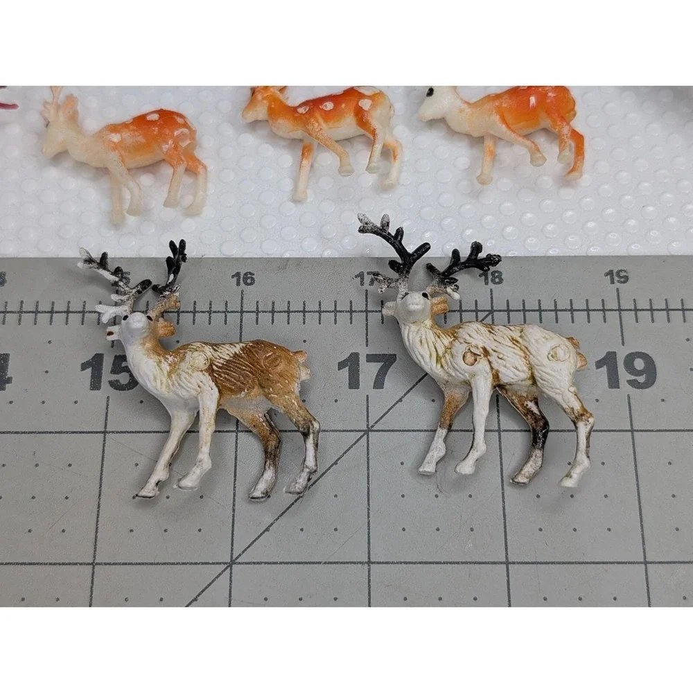Plastic Hunting Scene Trees Fence Deer Foxhound‎ Dog Hunter Cake Toppers